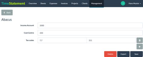 Account Setup – Abacus.